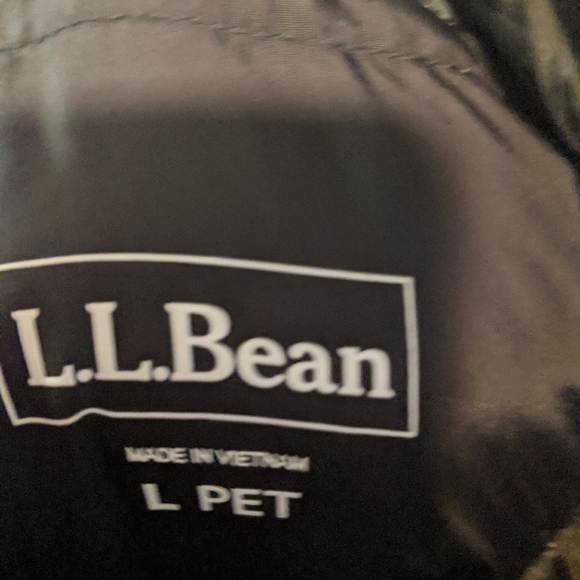 Women's LL Bean Puffer Jacket Size L PET DOWN i - Picture 4 of 5